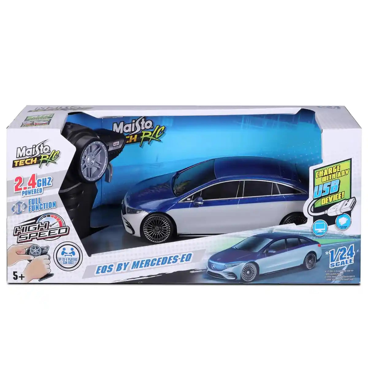 R/C - 1:24 - PREMIUM MERCEDES-BENZ EQS