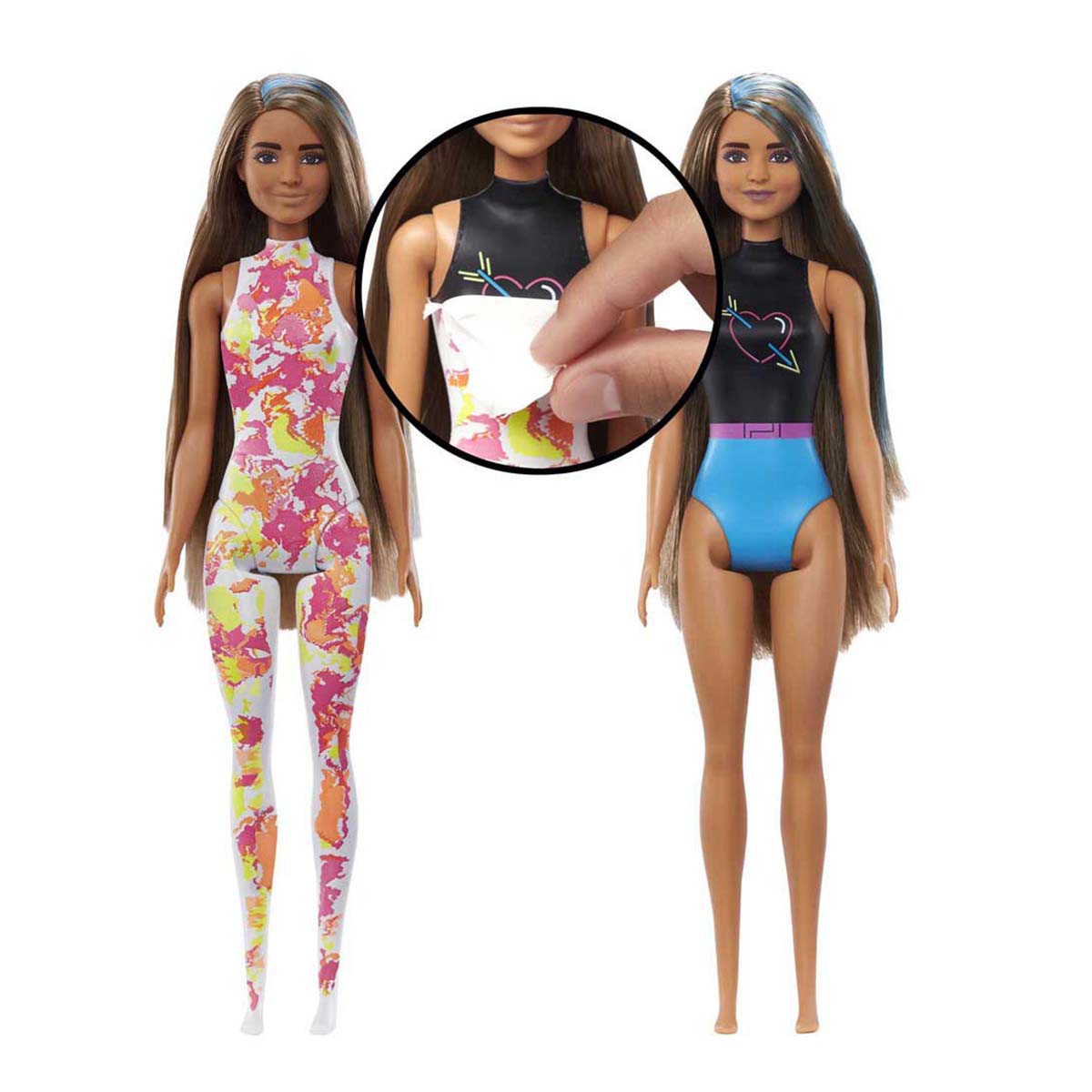 Color Reveal Barbie Neon Tie-Dye Giftset Asst. (3)