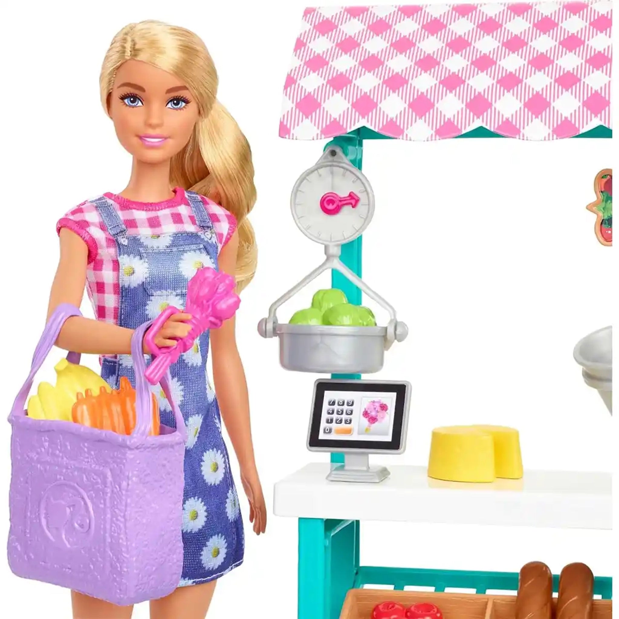 Barbie® Farm Fresh Market Playset