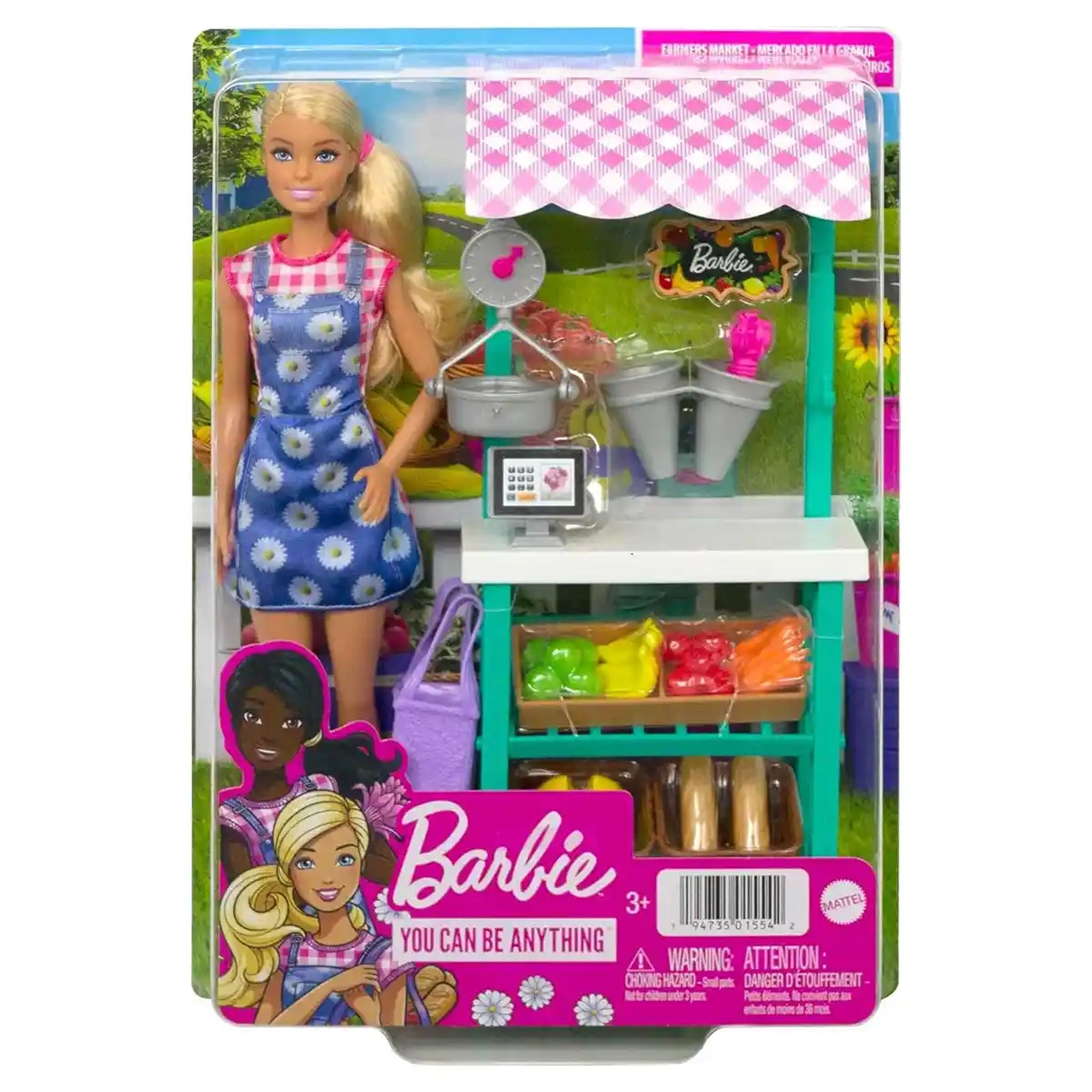 Barbie® Farm Fresh Market Playset