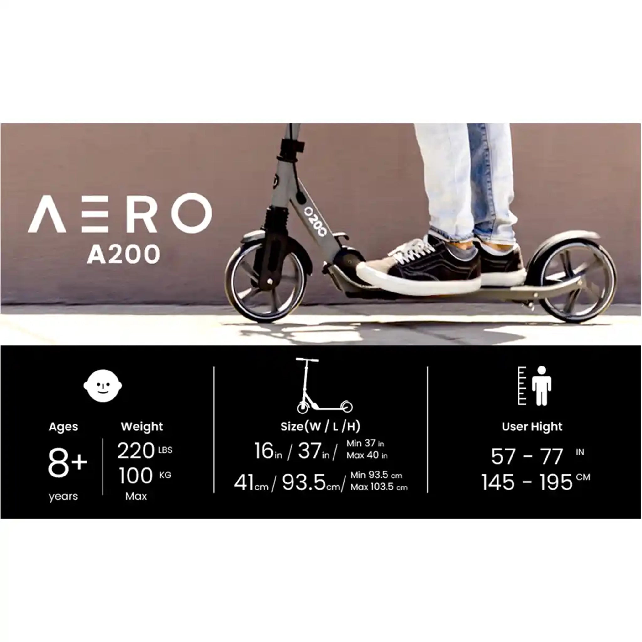 Aero Two Wheels Scooter A200