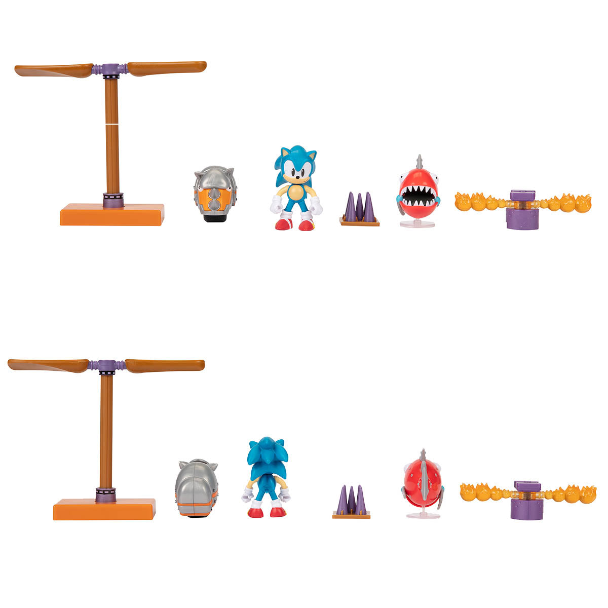 Sonic 2.5"lying Battery Zone Diorm Set Wave#2