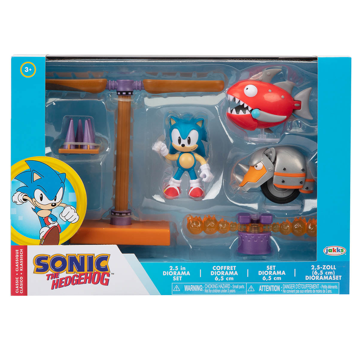 Sonic 2.5"lying Battery Zone Diorm Set Wave#2