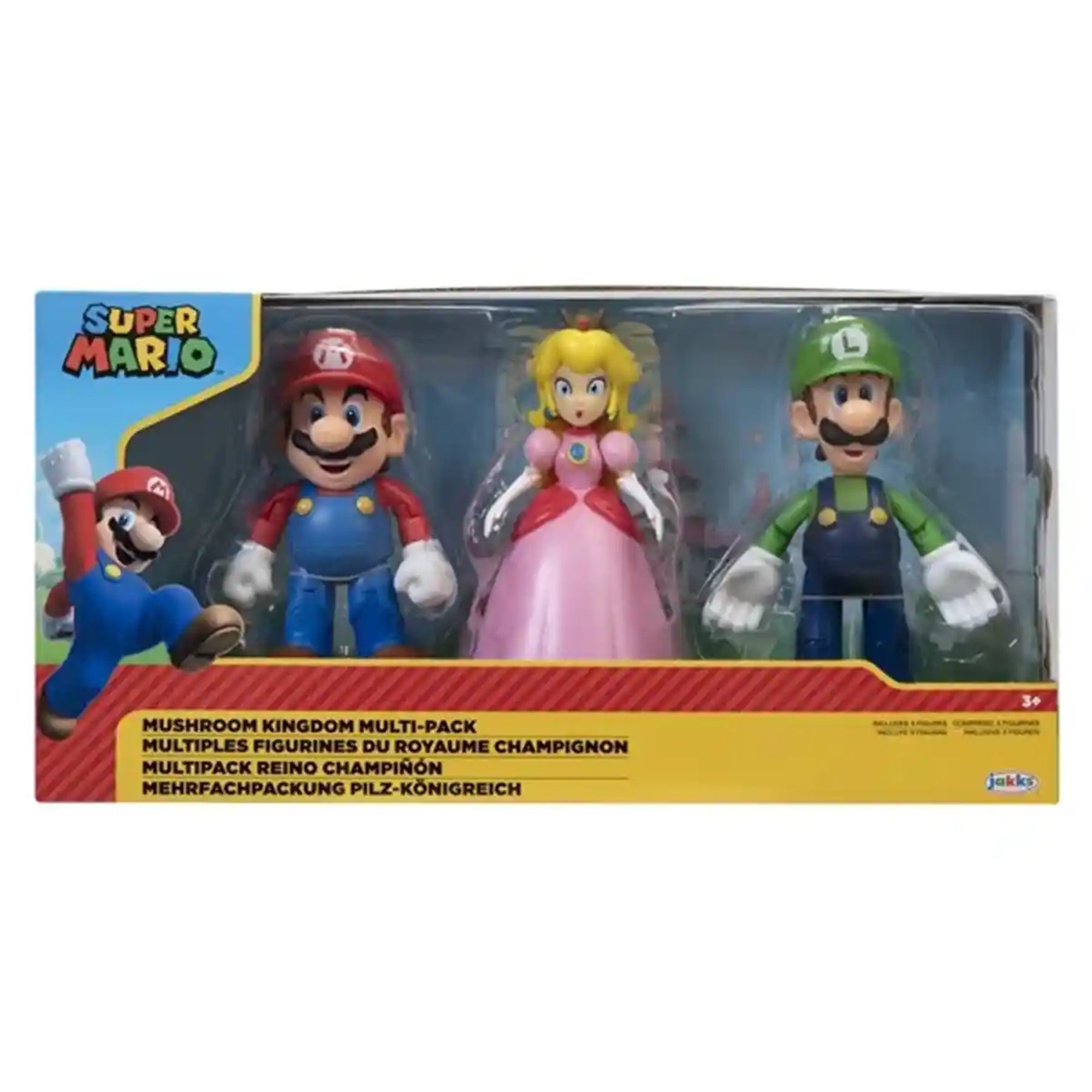 Nintendo 4"MushroomKingdom3-PackDiormaSet