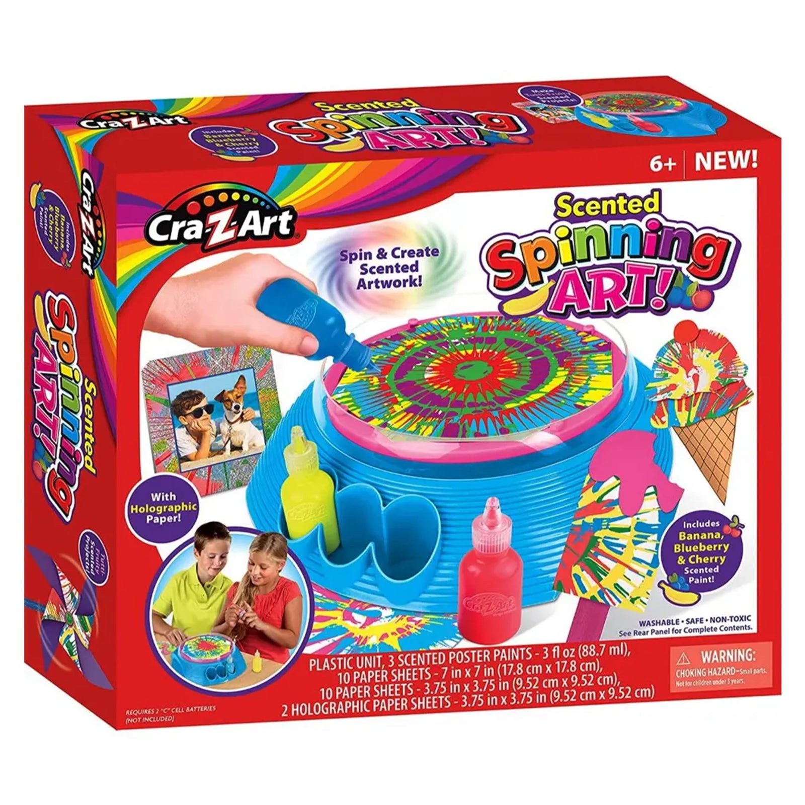 CraZArt Scented Spin Art