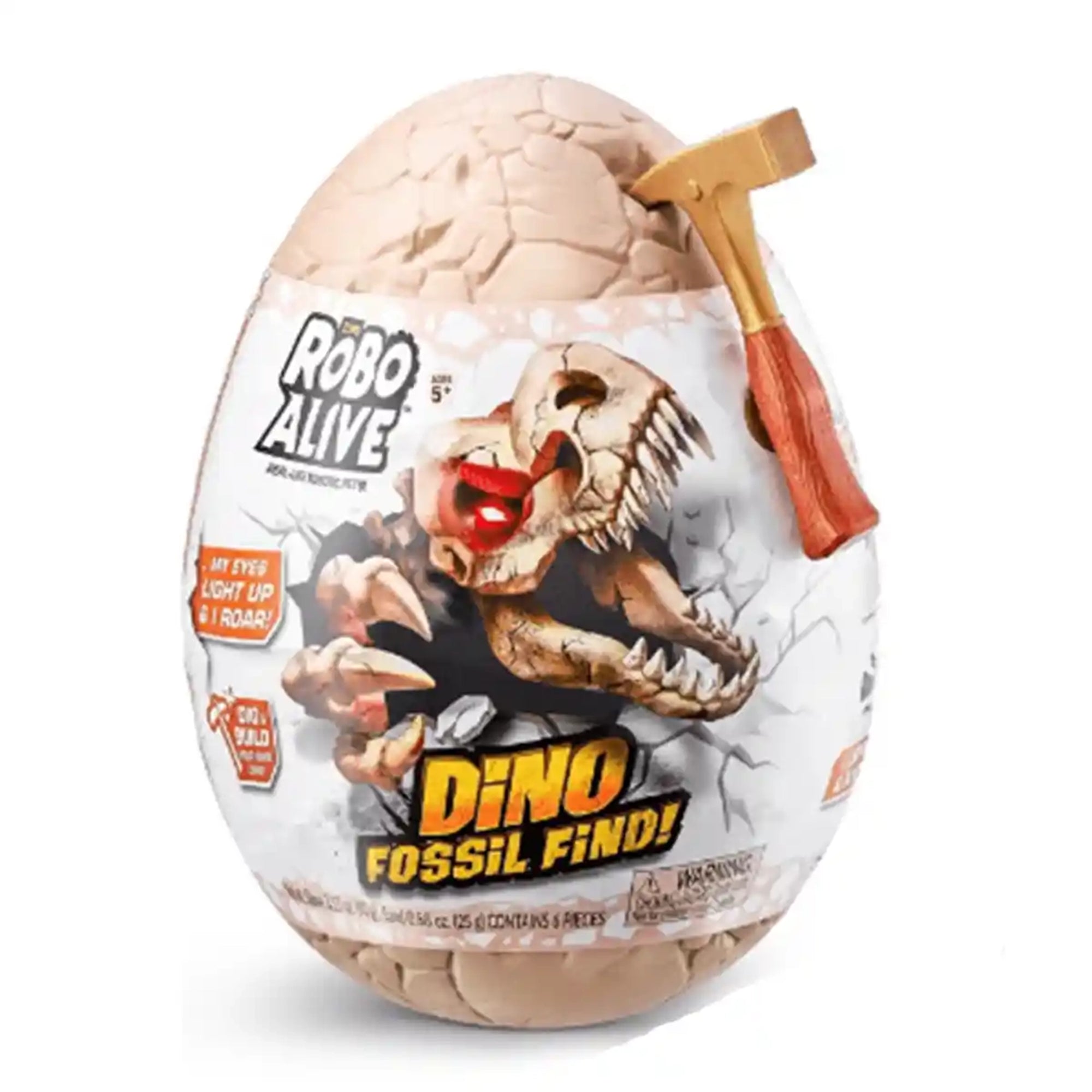 Robo Alive Dino Fossil Find Surprise Egg, S1, Bulk