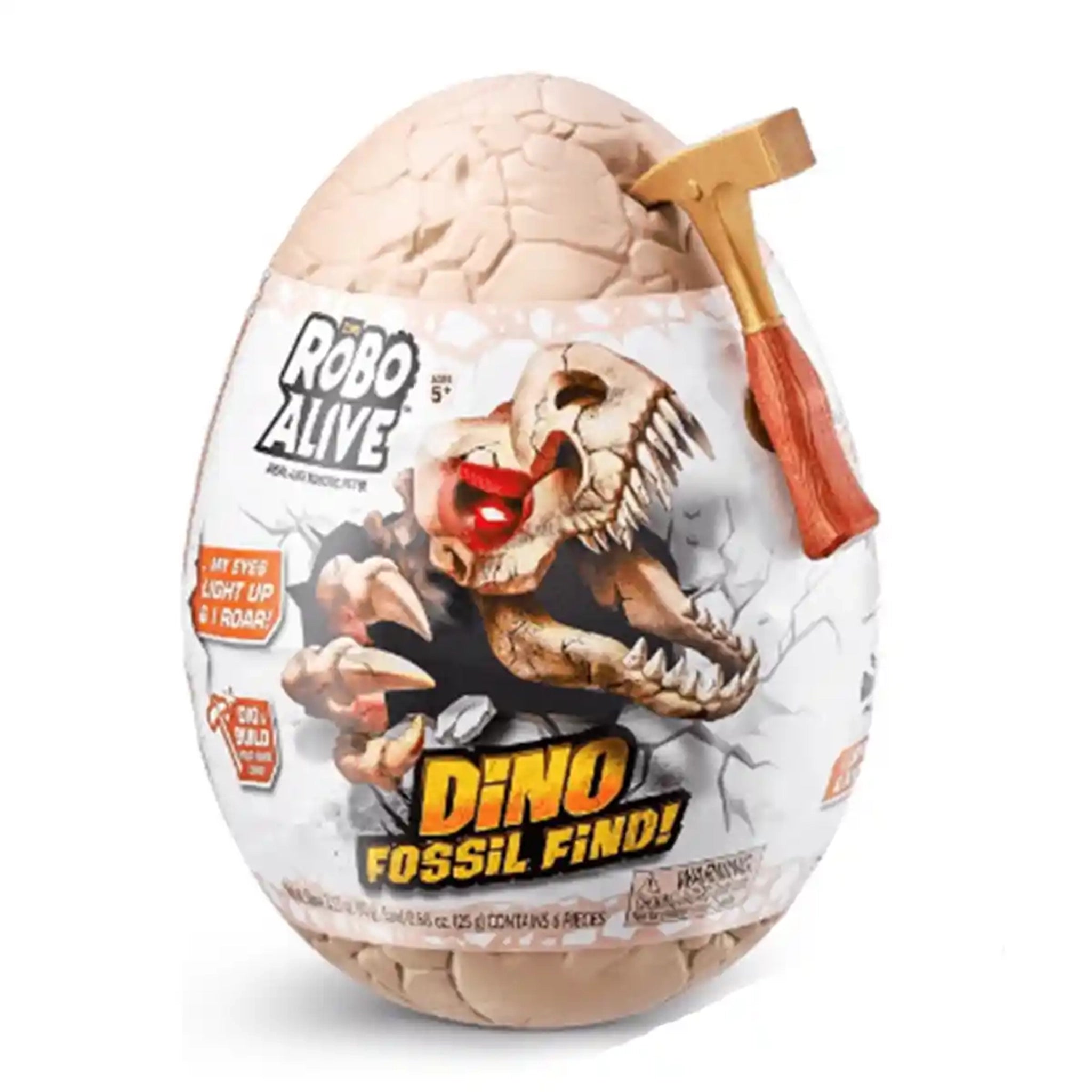 Robo Alive Dino Fossil Find Surprise Egg, S1, Bulk