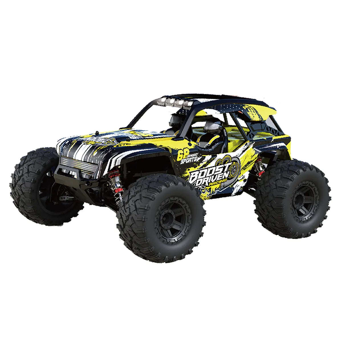 R/C 1:10 Four-Wheel 2.4g Boost Driven High Speed Car-46km/H (With Lights) (Including Power) 14yrs+