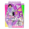 Barbie Extra Doll - Purple Fur Purple Boots