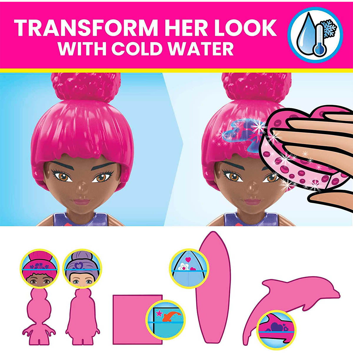 BARBIE COLOR REVEAL DOLPHIN EXPLORATION