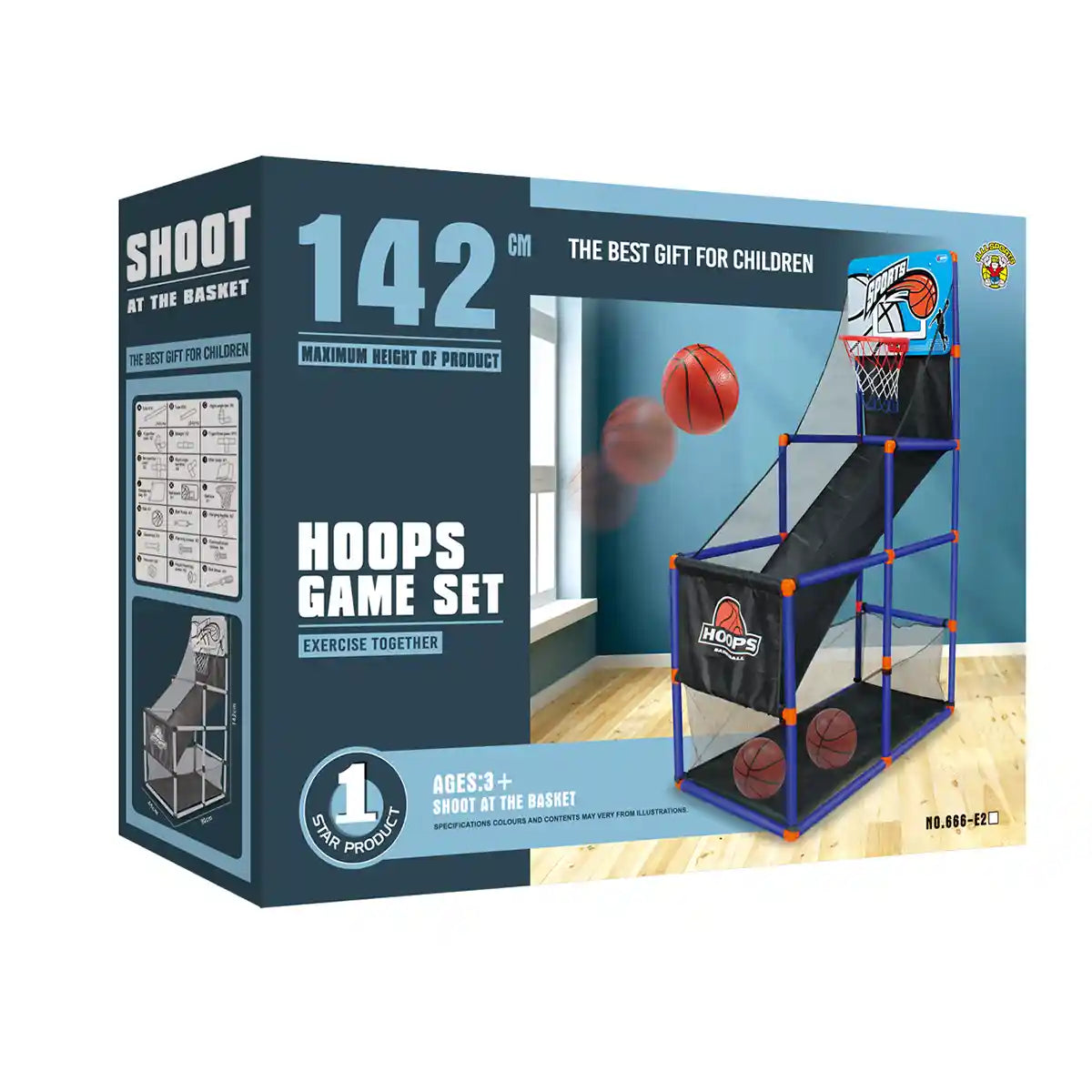 Blue Hoops Game Set (Solitaire)