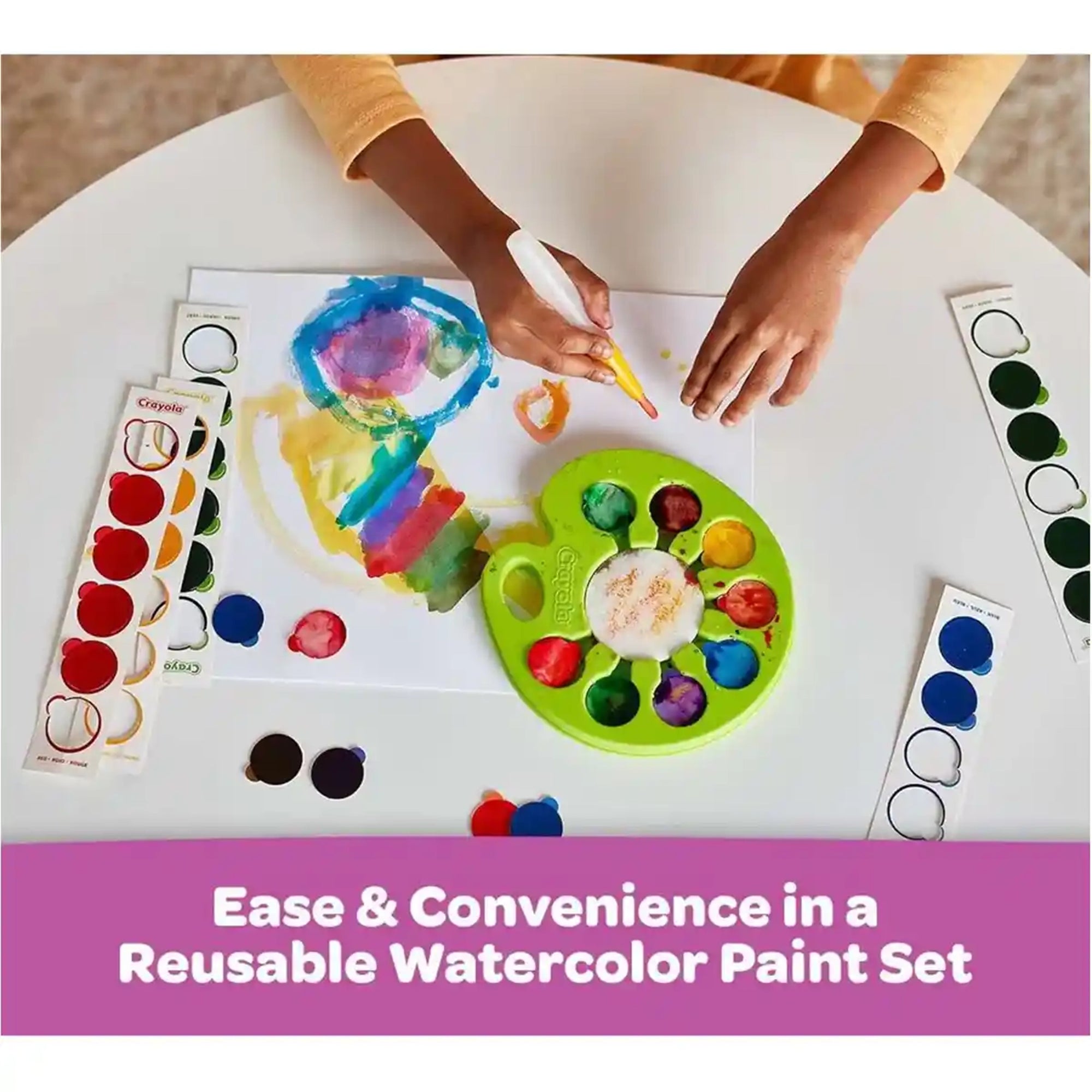 Crayola Pop Paint Washable Watercolor Palette