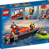 LEGO® City Fire Rescue Boat 60373 Building Toy Set (144 Pieces)
