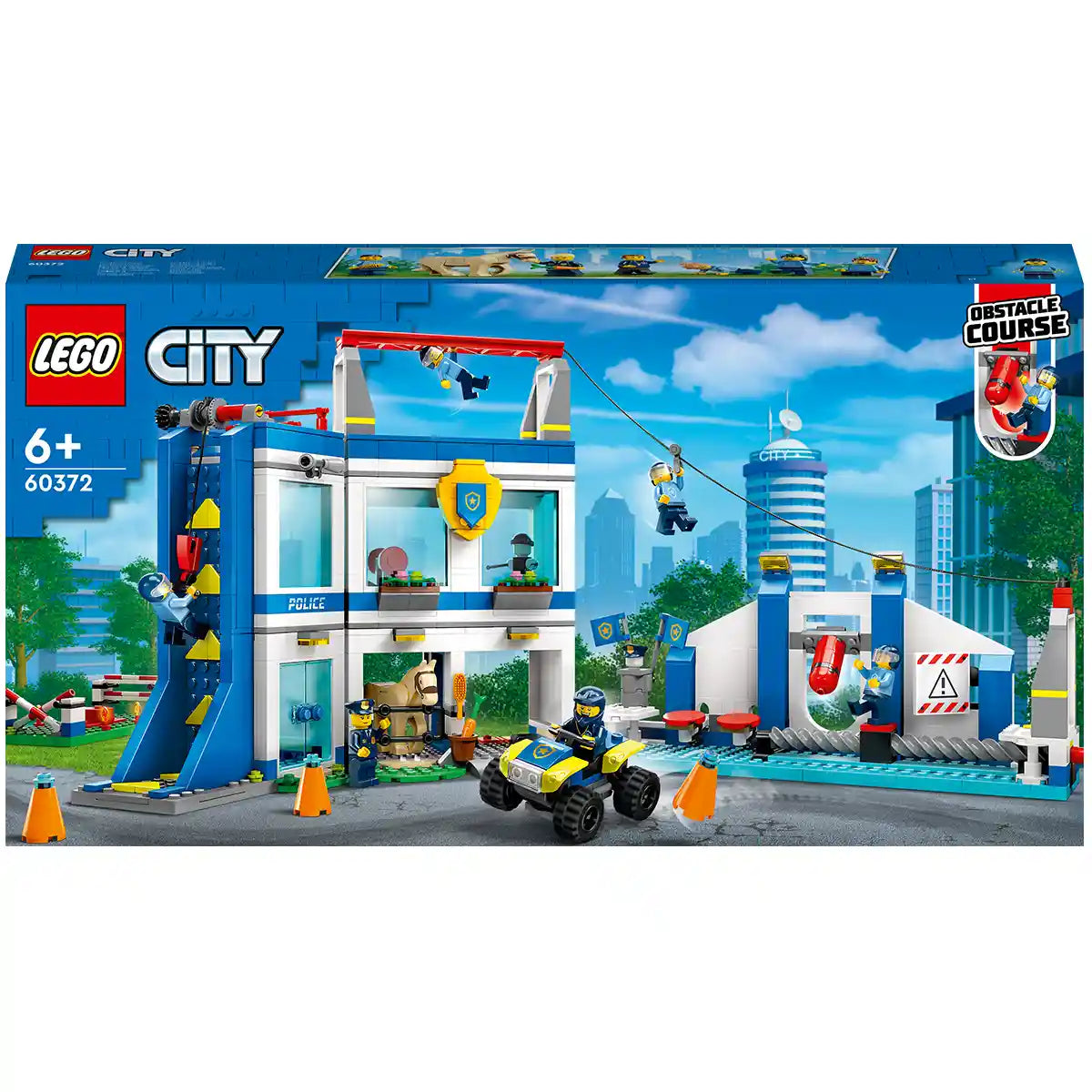 LEGO City Police Training Academy 60372 Building Toy Set (823 Pieces)