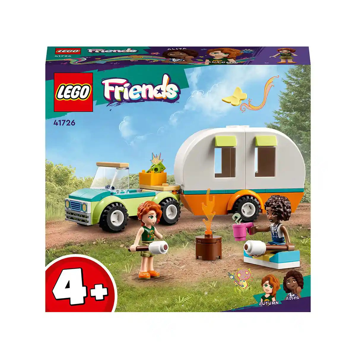 LEGO Friends Holiday Camping Trip 41726 Building Toy Set (87 Pieces)