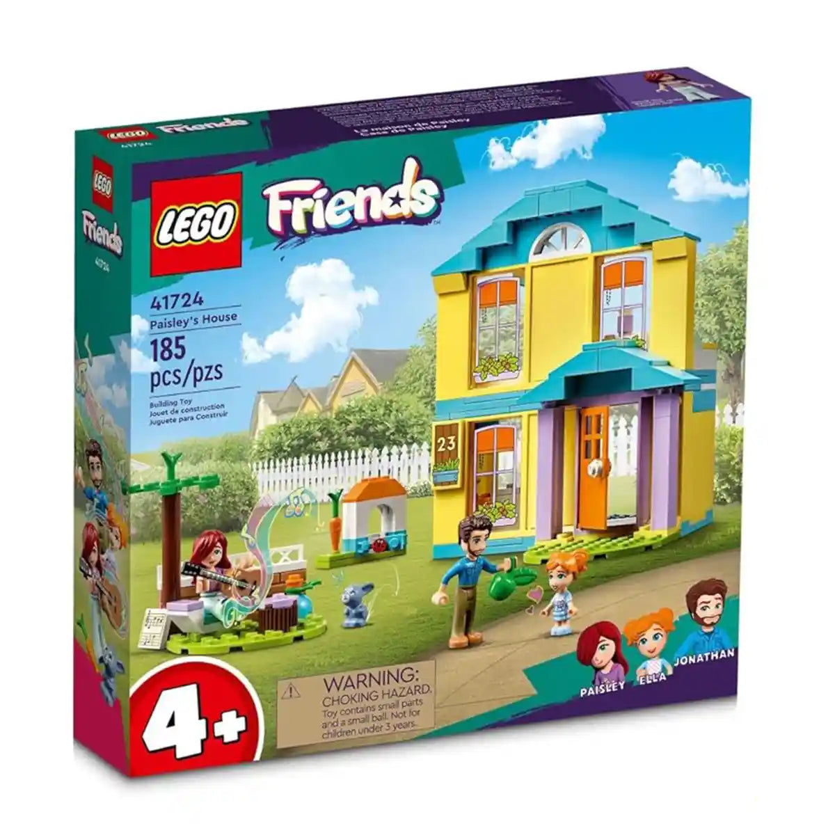 LEGO Friends Paisleyâ€™s House 41724 Building Toy Set (185 Pieces)