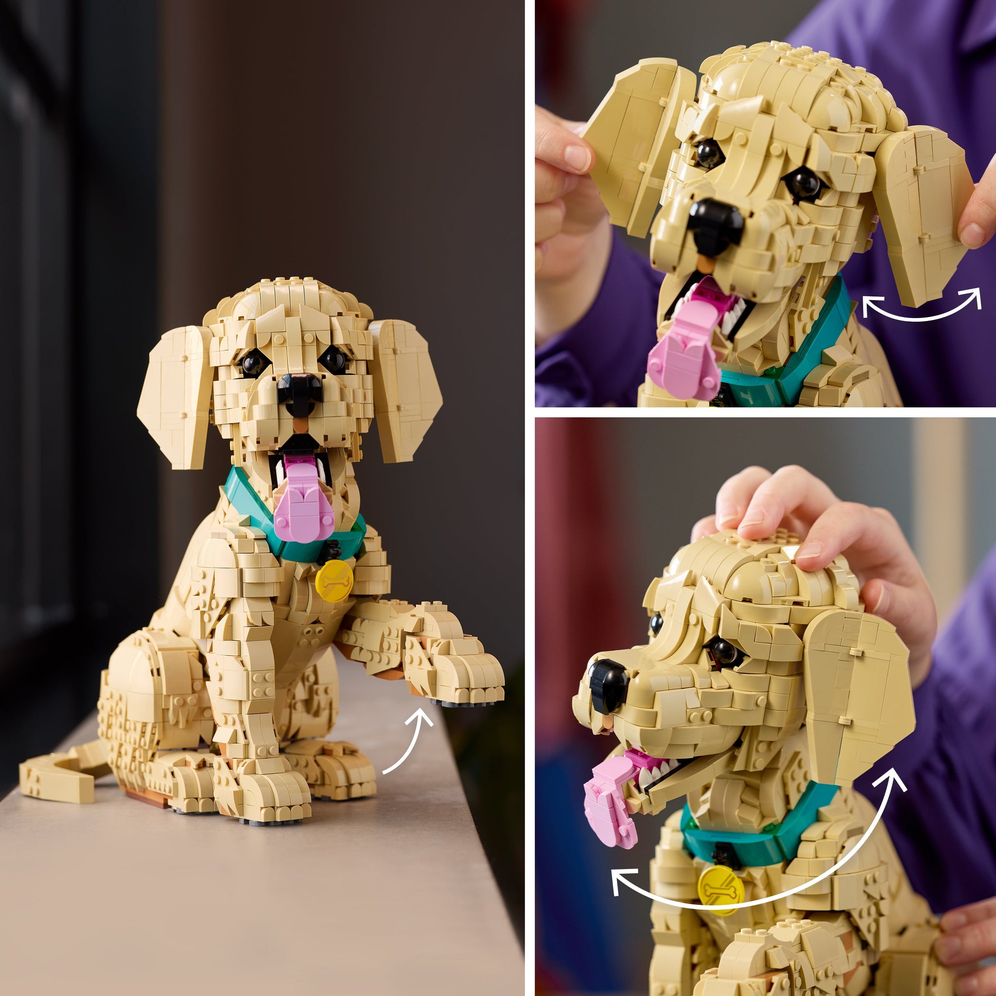 LEGO Icons 11384 Golden Retriever Puppy