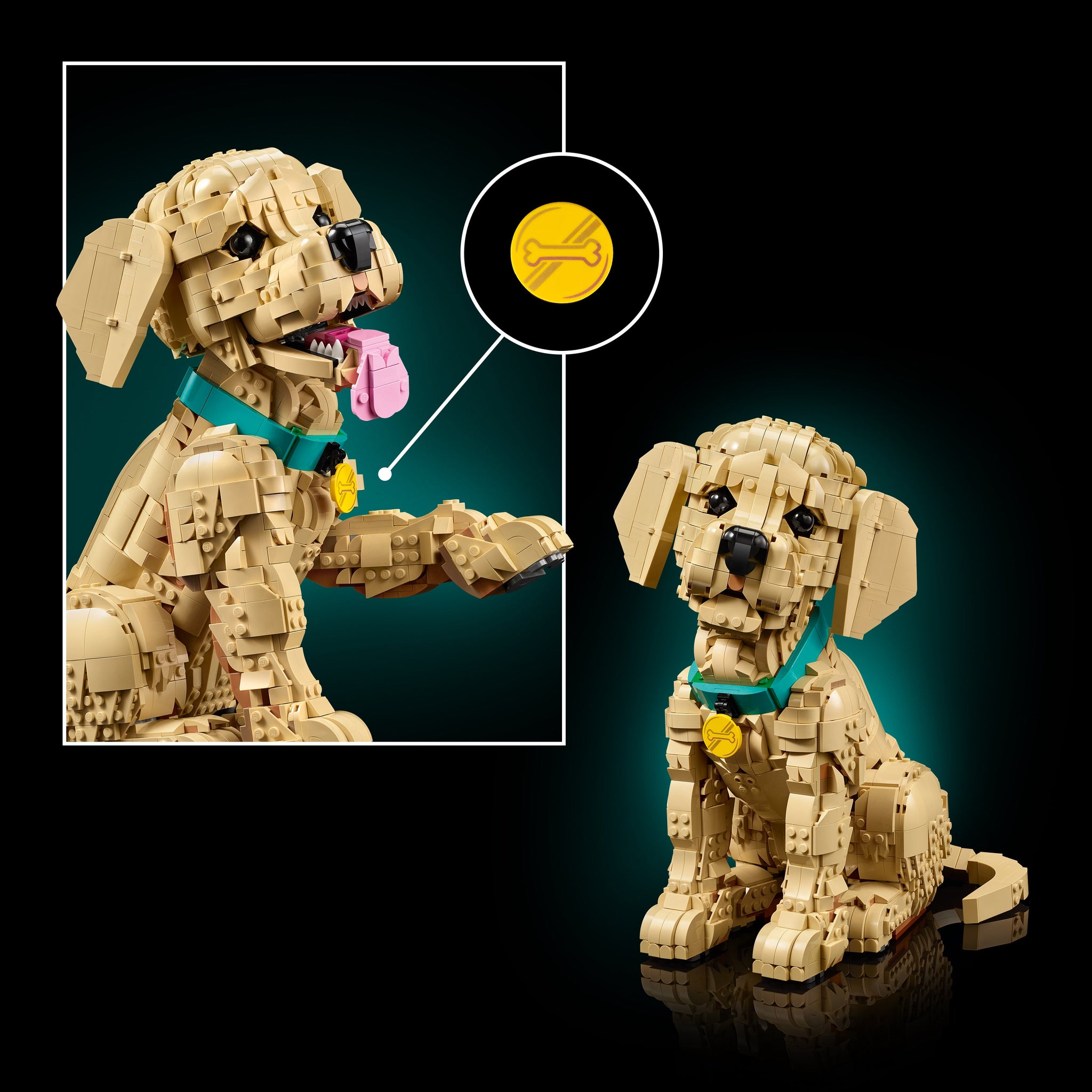 LEGO Icons 11384 Golden Retriever Puppy