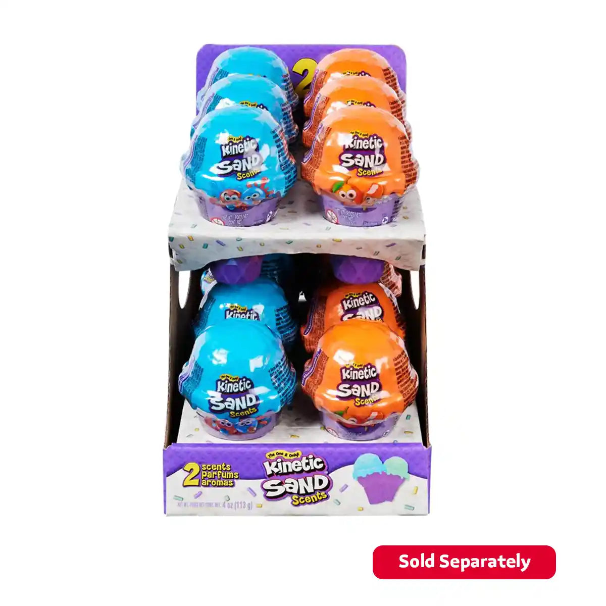 Kinetic Sand Ice Cream Container Asst. CDU