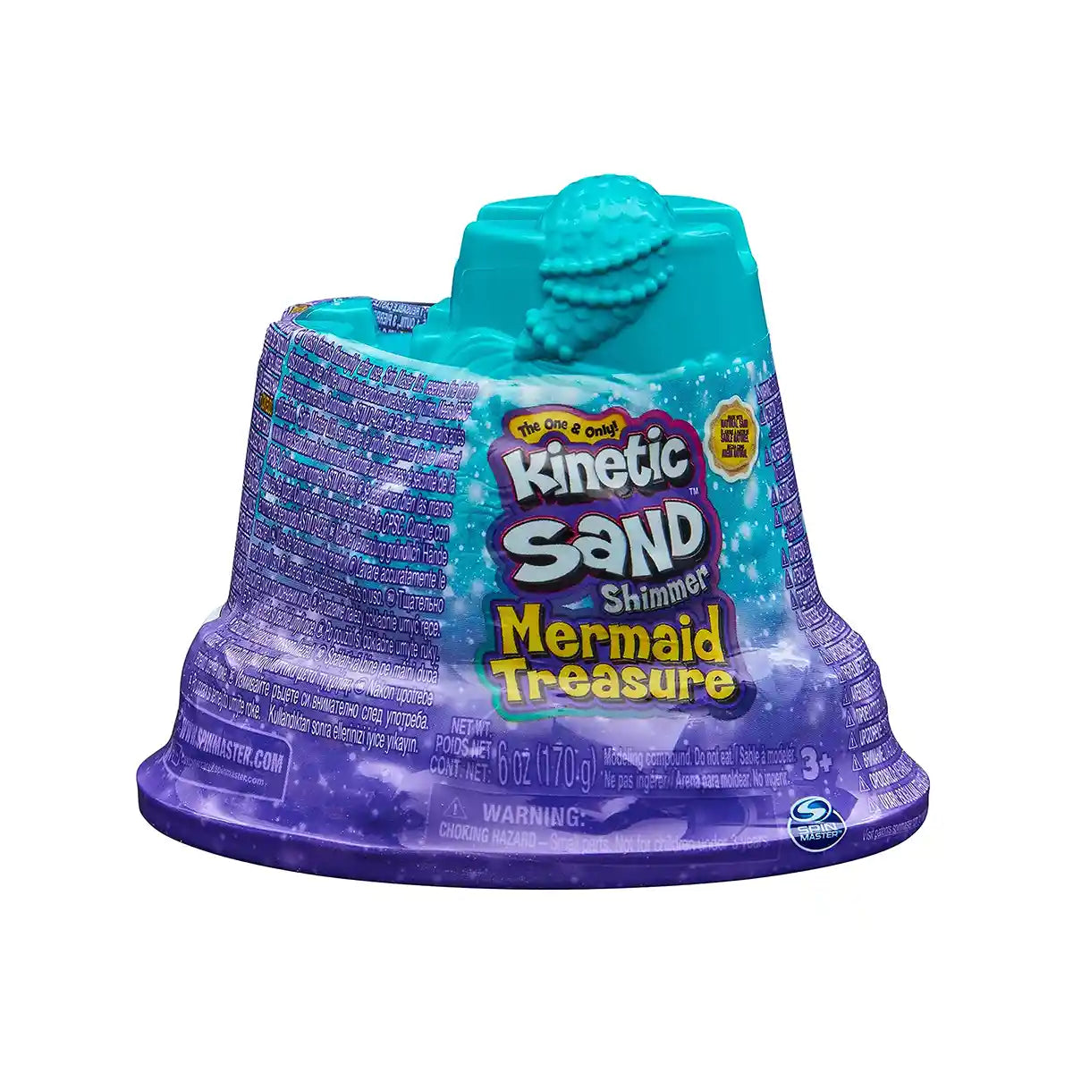 Kinetic Sand Mermaid Container
