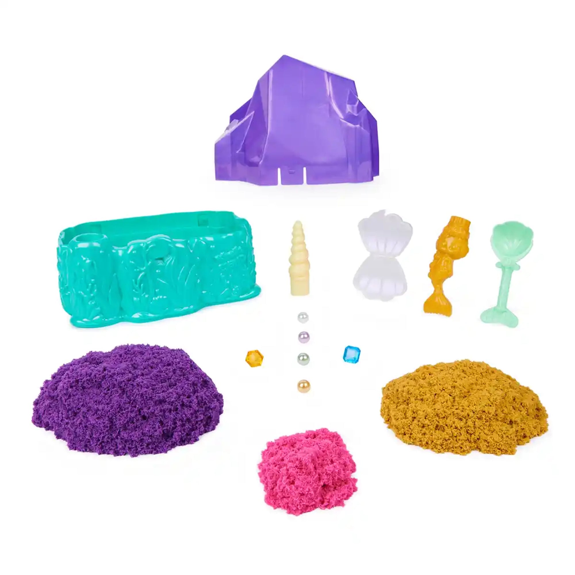 Kinetic Sand Mermaid Crystal Playset