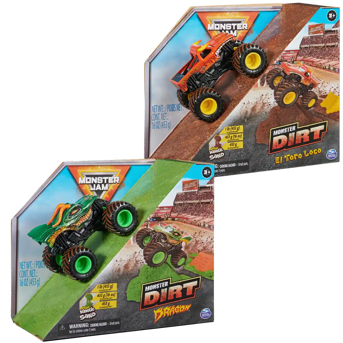 Monster Jam 1:64 Monster Dirt Starter Set 2.0