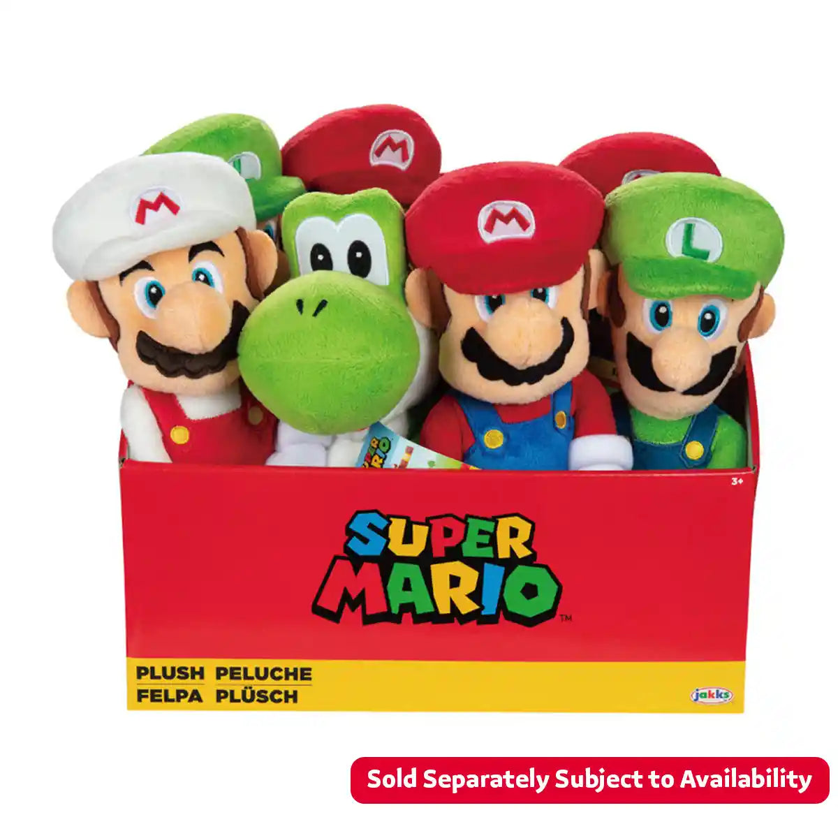 Nintendo Super Mario Plush9" Wave #1Asst. 4