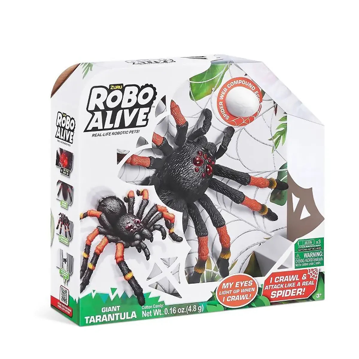 Robo Alive Giant Spider S1,Bulk