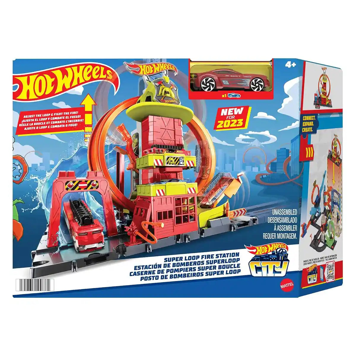 Hot Wheels City Super Fire Station Station