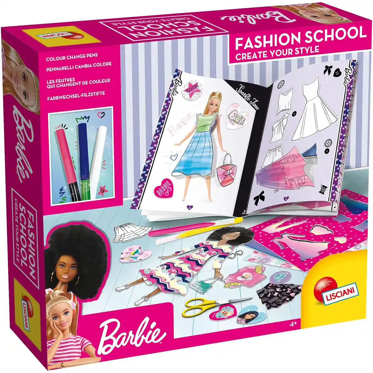 Lisciani Barbie Fashion School (Magic Pens)