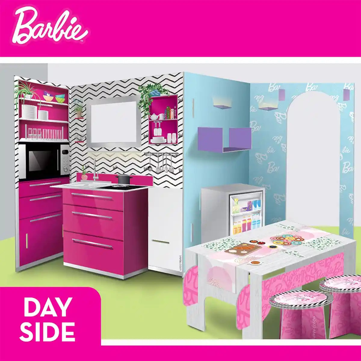 Lisciani Barbie Loft - Create and Decorate (Doll Included)