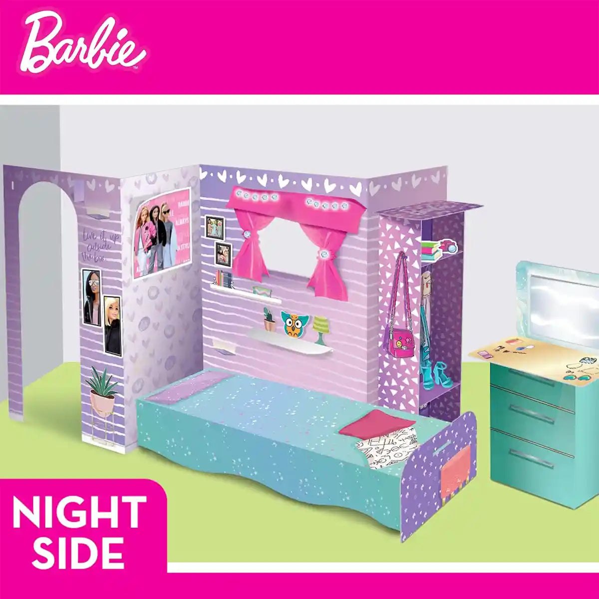 Lisciani Barbie Loft - Create and Decorate (Doll Included)