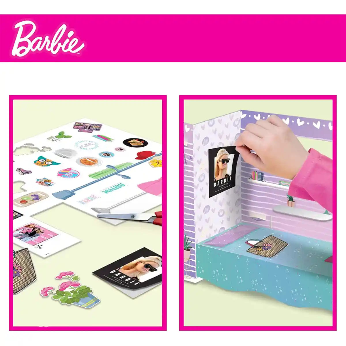 Lisciani Barbie Loft - Create and Decorate (Doll Included)