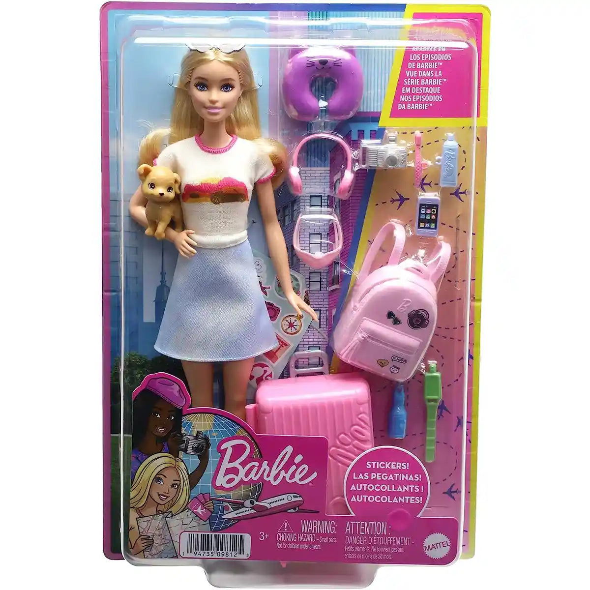 Barbie Travel Doll - Refreshed