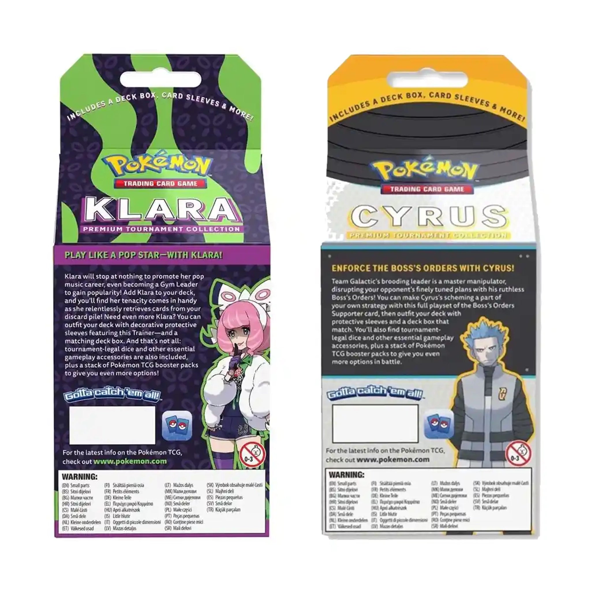 Pokémon TCG: Cyrus/Klara Premium Tournament Collection Box
