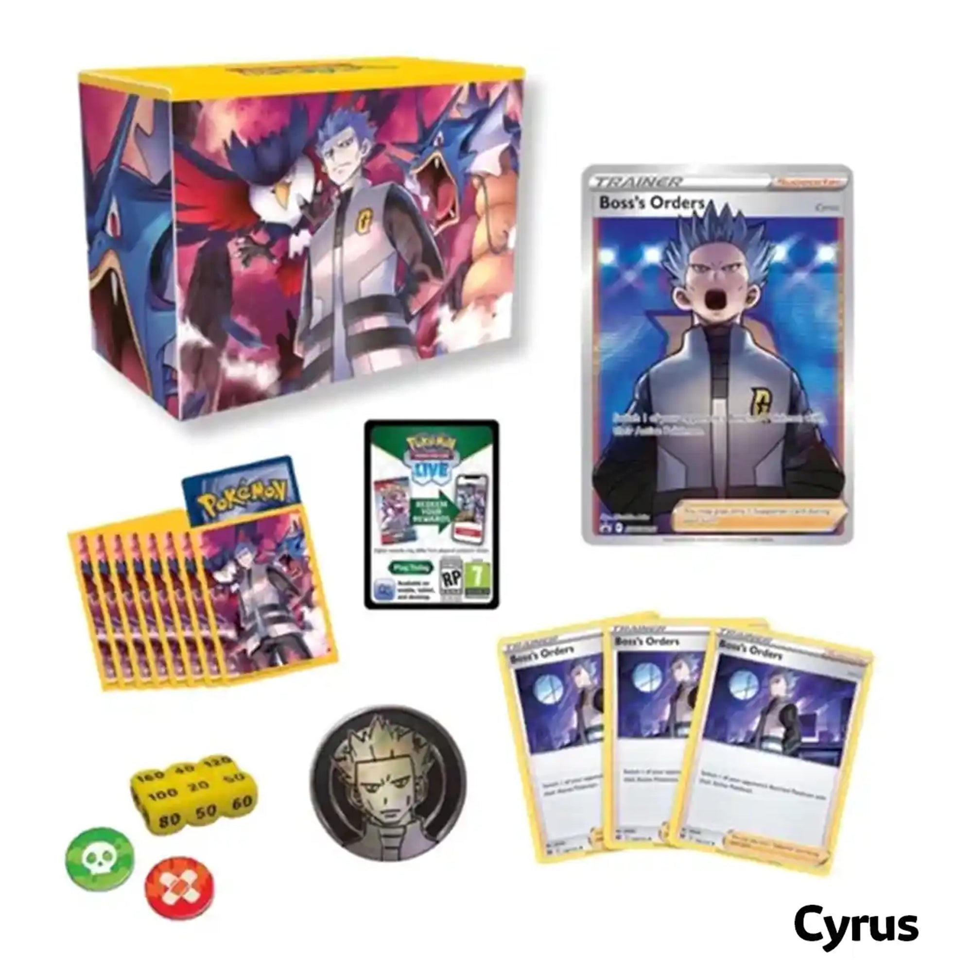 Pokémon TCG: Cyrus/Klara Premium Tournament Collection Box