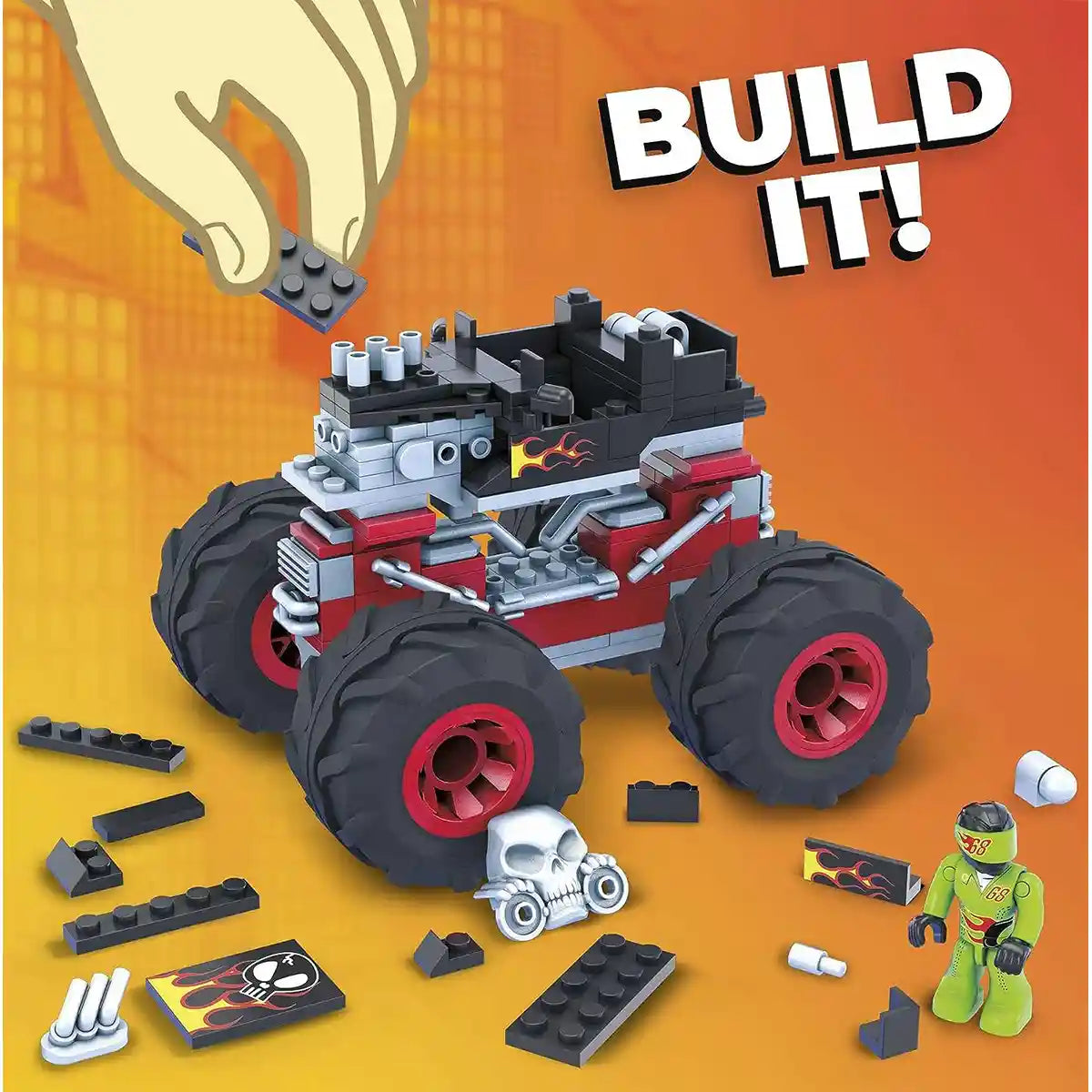 Hot Wheels Mega Bone Shaker Monster Truck