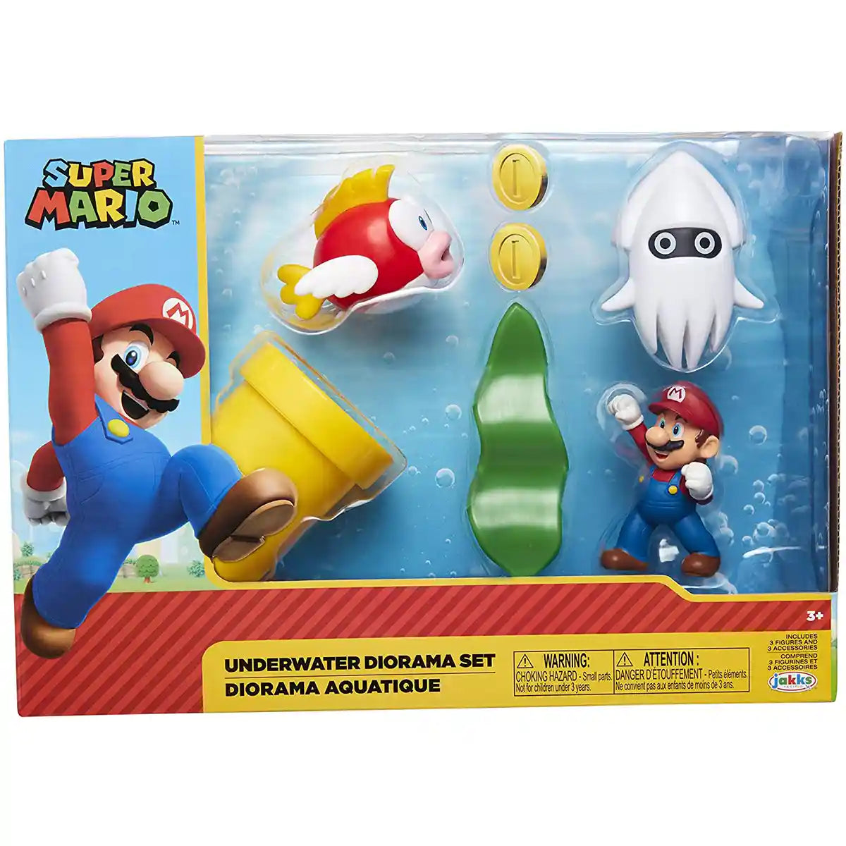 Nintendo 2.5" Fig 5-Pk Underwater Set
