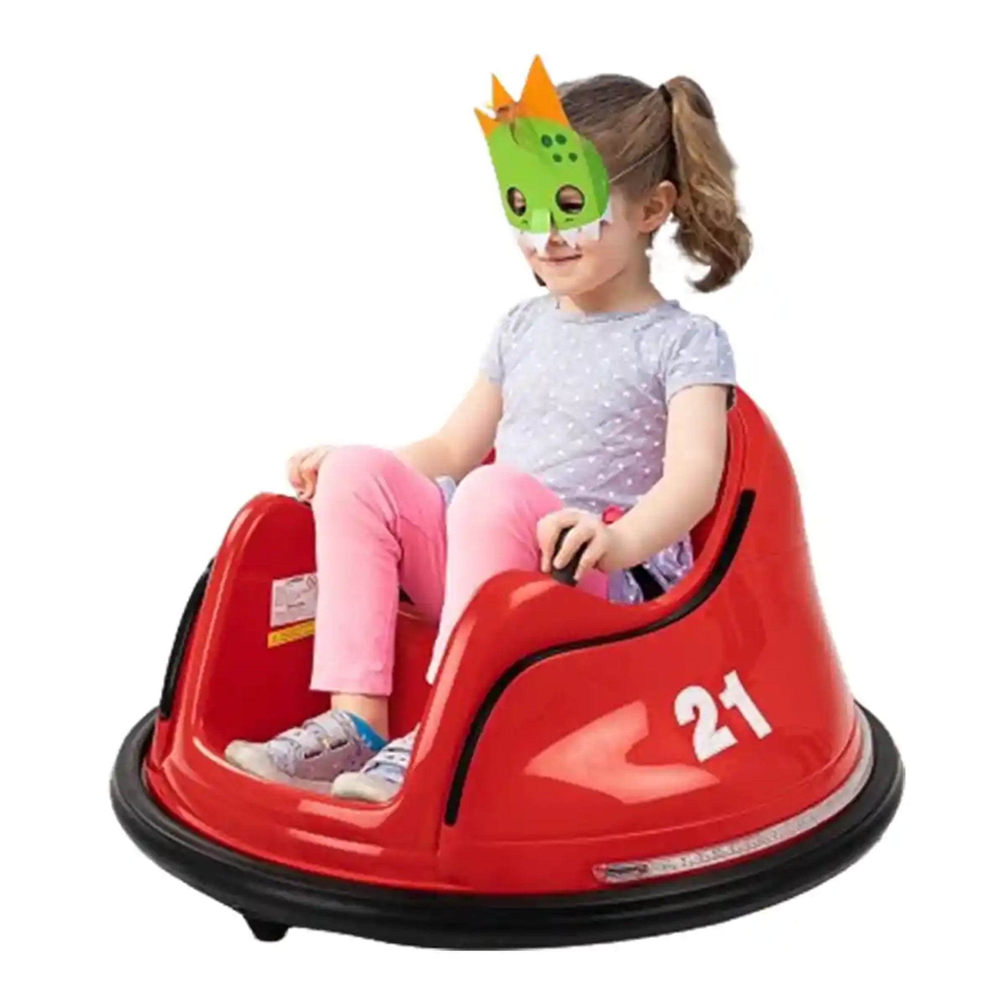 Bumper Spinning  360° Ride On Car Red W/ 2motors, Battery:6V7A, 2.4G remote control (B/O)