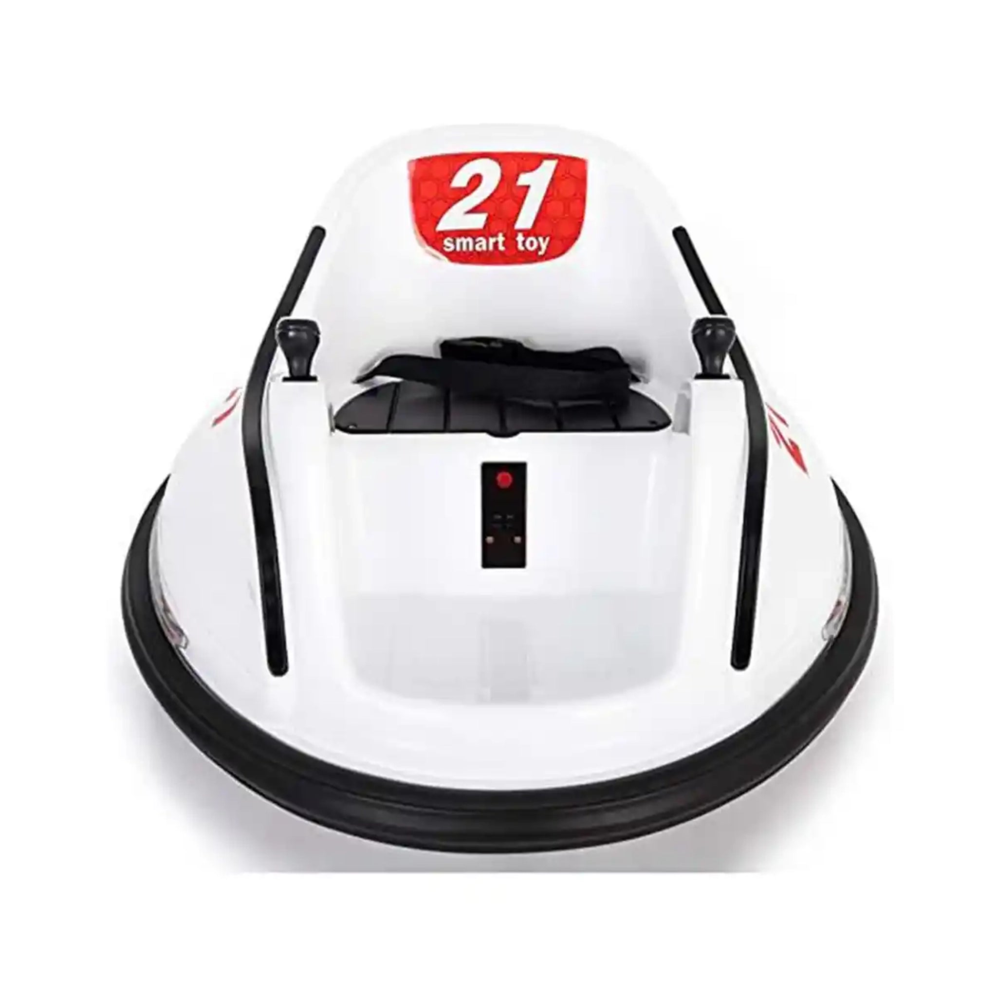 Bumper Spinning  360° Ride On Car White W/ 2motors, Battery:6V7A, 2.4G remote control (B/O)