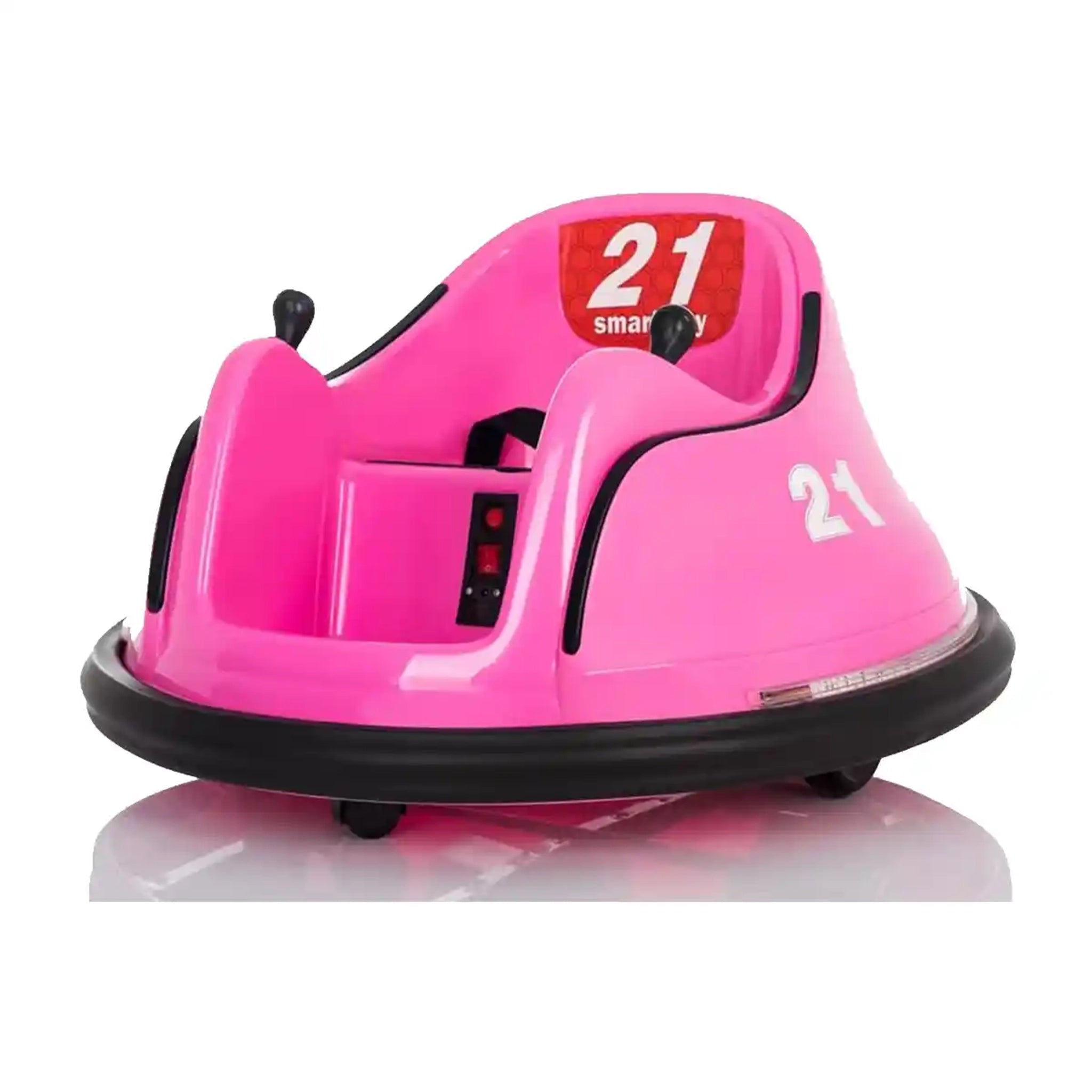 Bumper Spinning  360° Ride On Car Pink W/ 2motors, Battery:6V7A, 2.4G remote control (B/O)