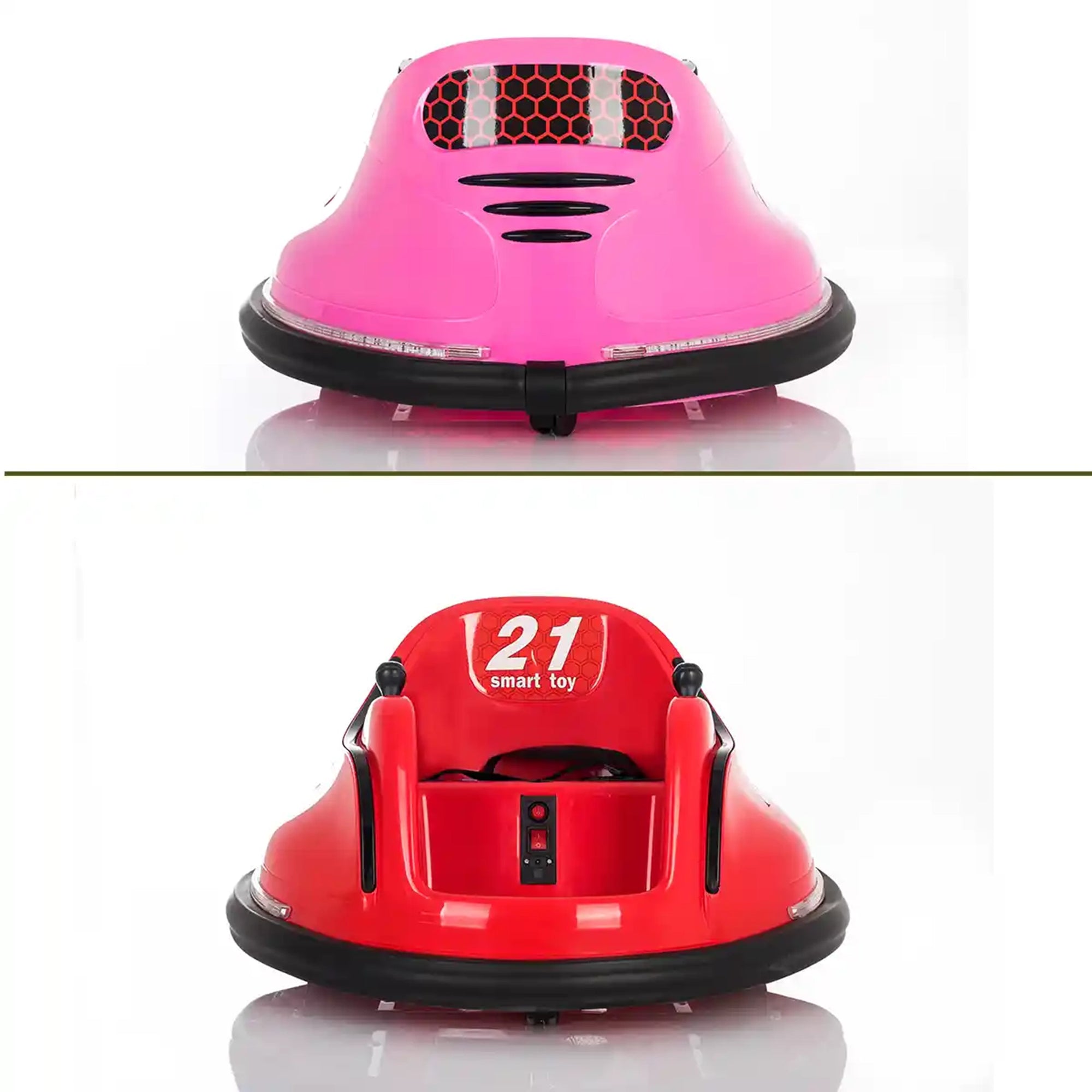 Bumper Spinning  360° Ride On Car Pink W/ 2motors, Battery:6V7A, 2.4G remote control (B/O)