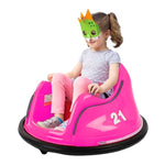 Bumper Spinning  360° Ride On Car Pink W/ 2motors, Battery:6V7A, 2.4G remote control (B/O)