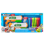 X-Shot BOB Tropical Block Party 2 Medium Fast Fill With 7 BOB