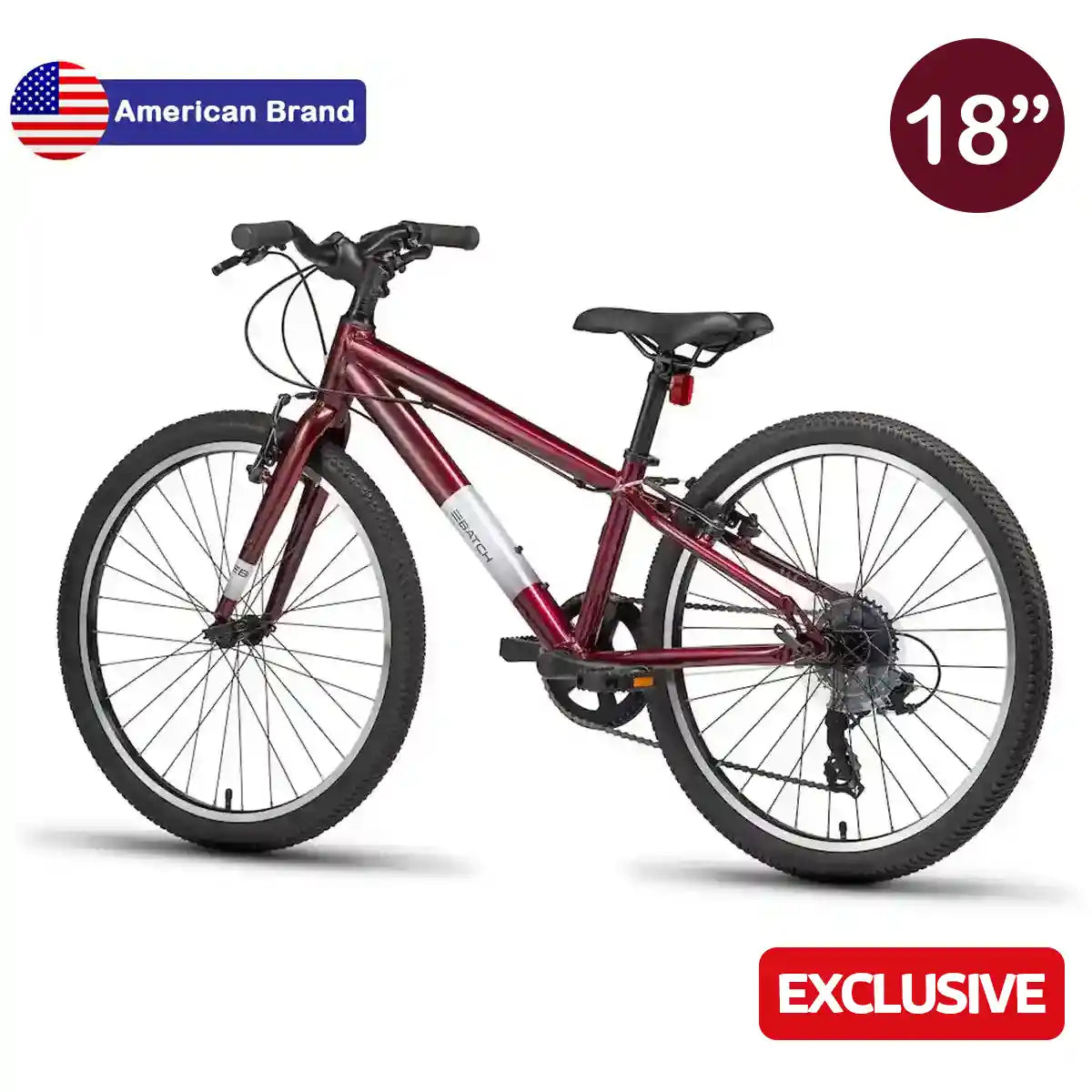 BATCH 18" LIFESTYLE HYBRID BIKES; 700C MEDIUM ORCHID
