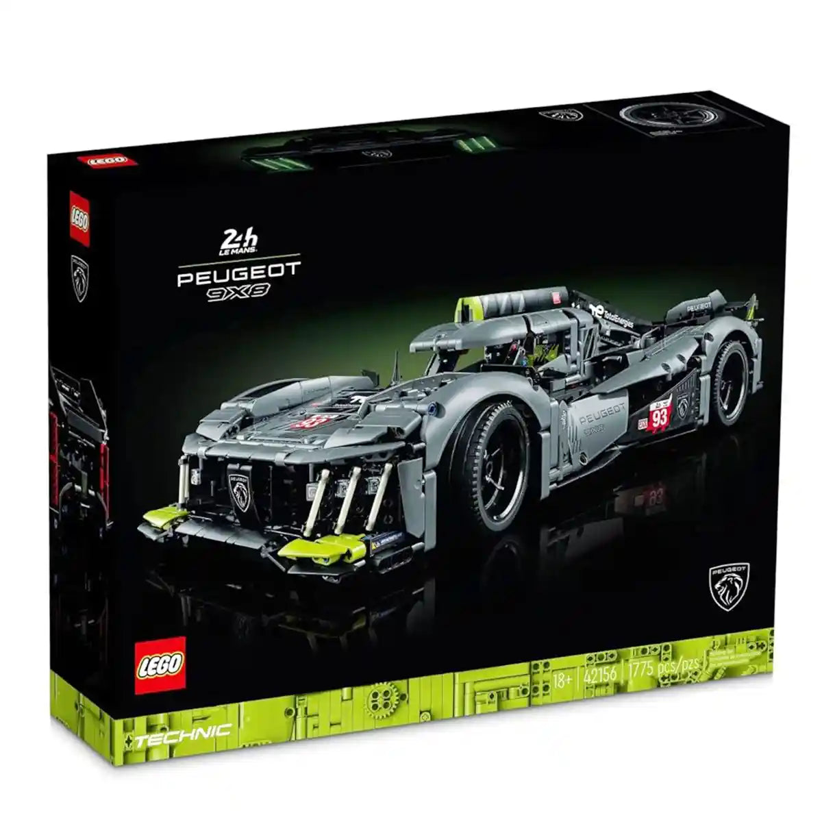 Lego Technic 42156 Peugeot 9x8 24h Le Mans Hybrid V29
