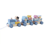 Wooden Block train set 1-3YRS