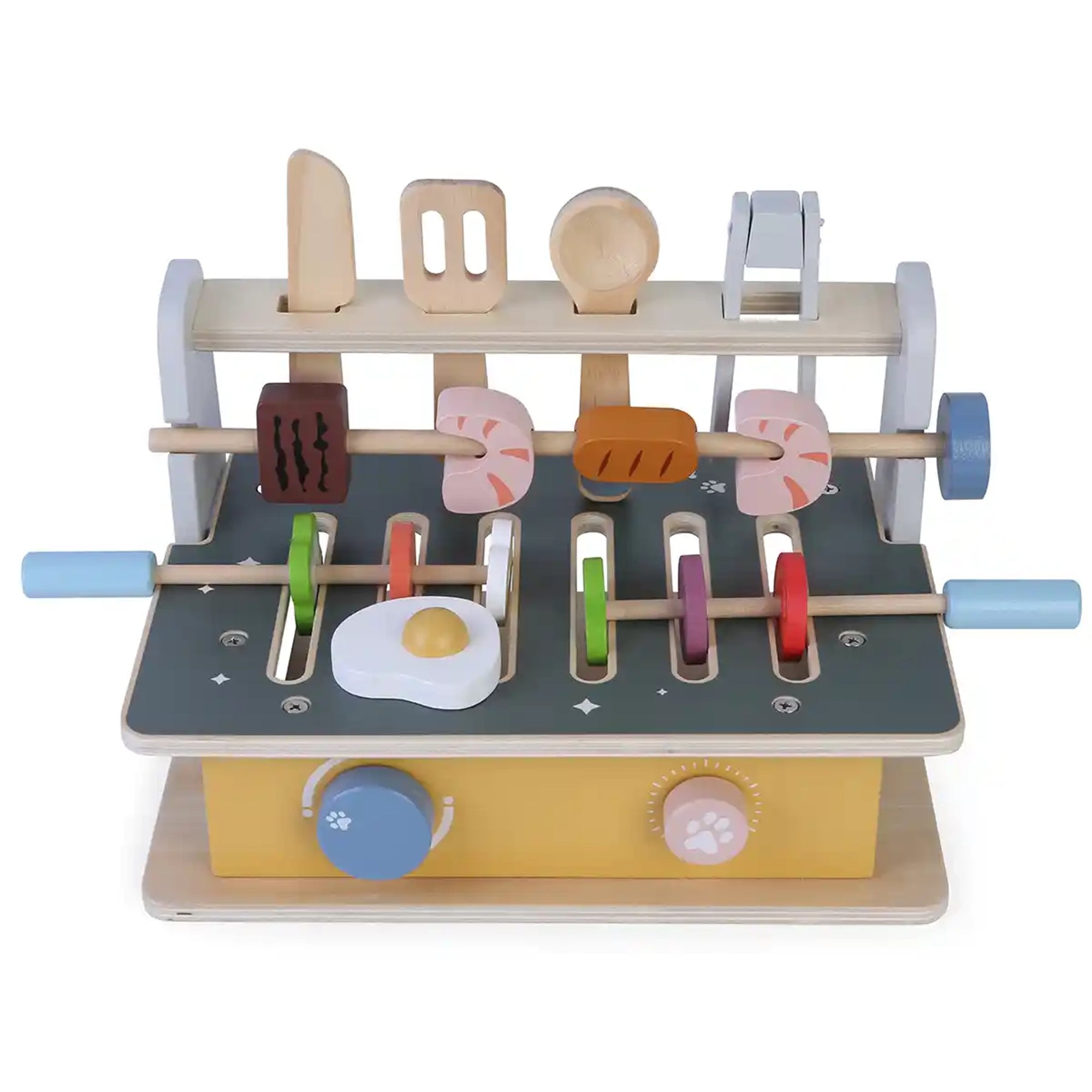 Edufun Wooden Foldable stove & BBQ 3-5YRS