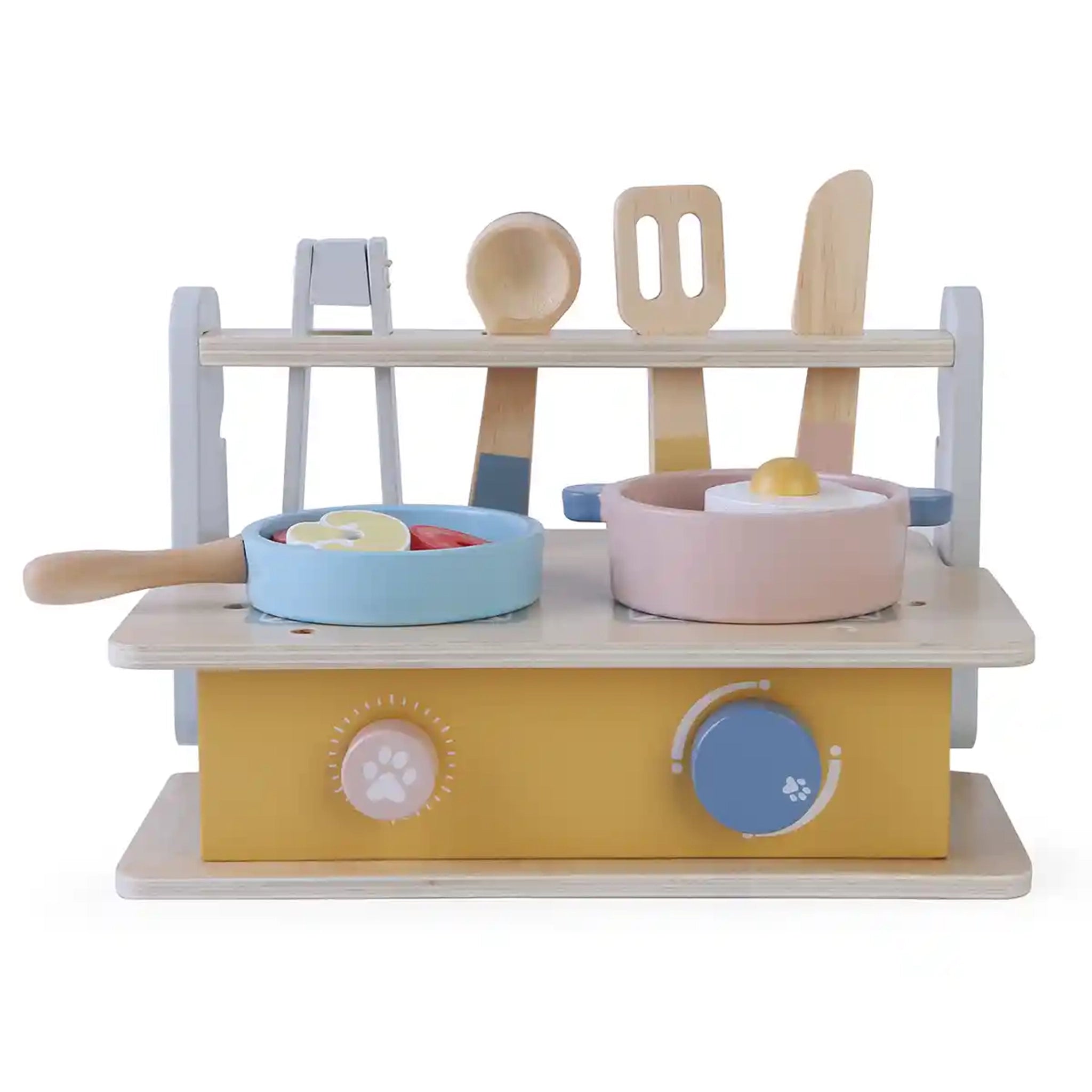 Edufun Wooden Foldable stove & BBQ 3-5YRS