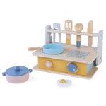 Edufun Wooden Foldable stove & BBQ 3-5YRS